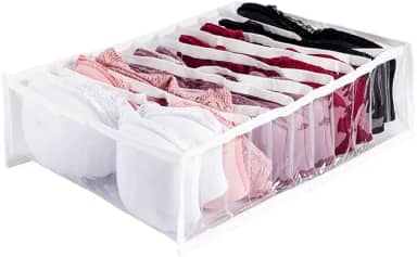 Colmeia Organizadora Gaveta Roupa Premium Para Sutiãs Camisetas 40x30x10cm Cor: Branco