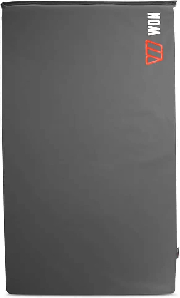 Colchonete Academia Pilates Yoga Exercícios 95x55x3cm WON Alta Densidade D80 Costura Reforçada Preto