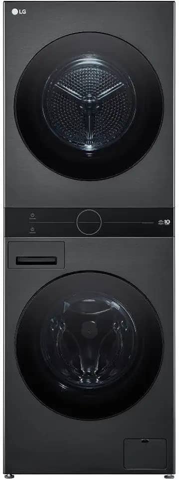 Lava e Seca Torre 14kg Lg Smart Black Inox - Wk14bs6a