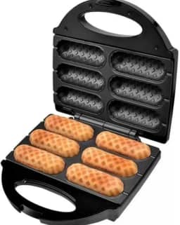 Grill Crepeira E Hot Dog Corn Dog Elétrica Antiaderente 110V(110v)