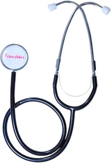 Estetoscópio Simples Premium preto