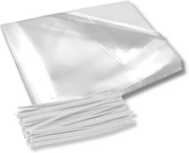 TAMAROZZI, 100 UN DE SACO PLASTICO P/COLOMBA PASCAL 100g+ FECHO