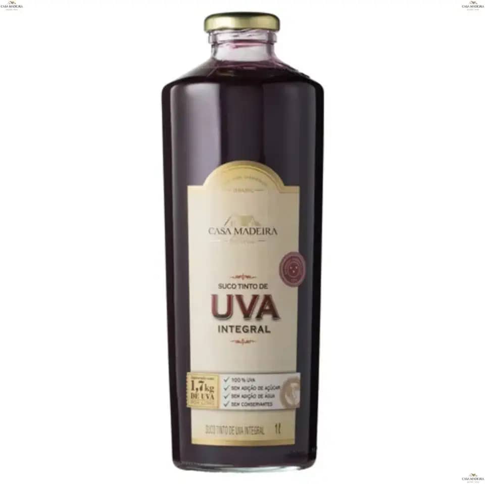 Suco de Uva Integral Casa Madeira 1L