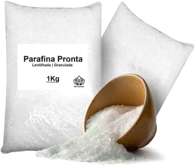 Parafina Granulada Lentilhada Pronta 1Kg
