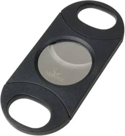 Cortador charutos NERONE R80 lâmina dupla plástico preto