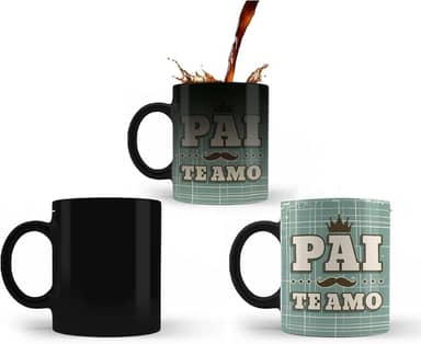 Caneca Mágica Presente para o dia dos Pais Meu Mundo Sempre