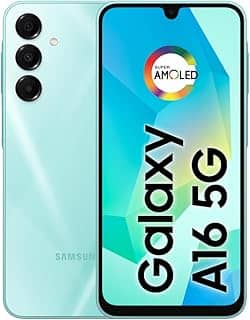 Celular Samsung Galaxy A16 5G, 256GB + 8GB RAM, Câmera de até 50MP, Tela 6.7', NFC, IP54, Bateria 5000 mAh - Verde Claro