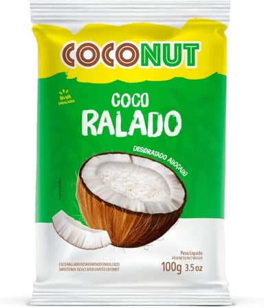 LUBEX Coco Ralado Adoçado 100G