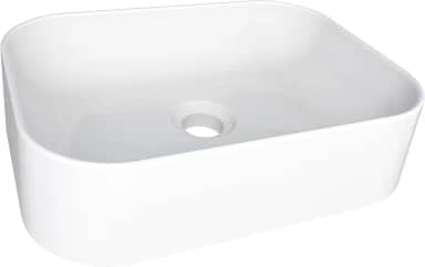 Cuba para Banheiro Luna Branca em Mármore Sintético - Cozimax