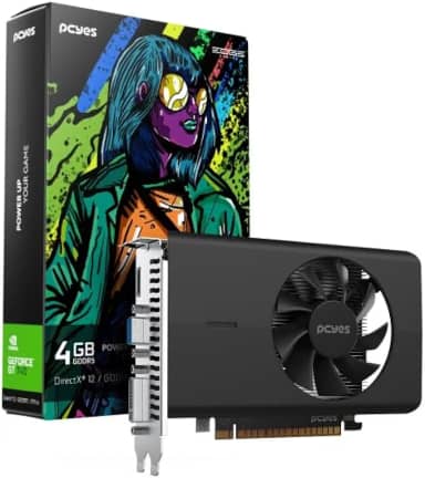 GPU NVIDIA GEFORCE GT740 4GB GDDR5 128 BIT SINGLE FAN PROJETO EDGE – PVGT740GB4PE