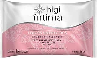 Daxx - Lencos Umed Higi Intima C/16 Camomila E Aloe Vera