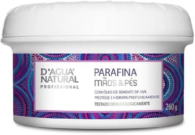 D'AGUA NATURAL Parafina Mãos E Pés D'Agua Natural 260 G