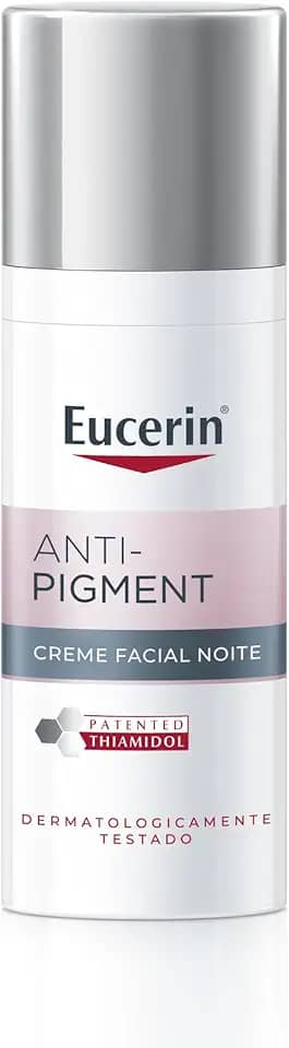EUCERIN Creme Facial Antimanchas Noite 50ml, Anti-Pigment, Clareador, Thiamidol, Noturno
