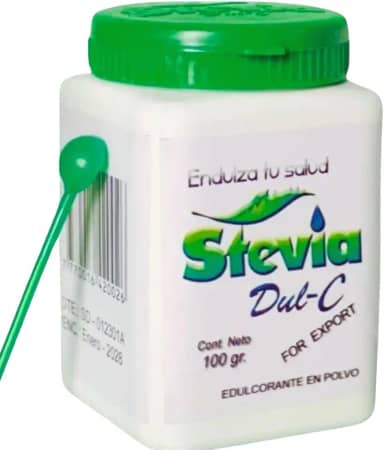 Adoçante Stevia Dul-C 100g em pó Natural Importado