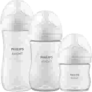 Philips Avent Kit Mamadeira Pétala, 125ml bico fluxo-lento + 260ml bico fluxo-médio + 330ml bico fluxo-rápido, SCD838/27