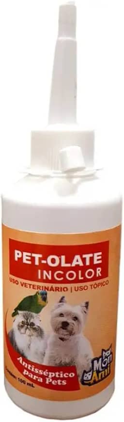 Antisséptico para Pets Pet-olate Incolor Mon Ami 100ml
