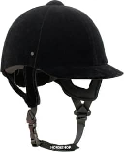 Capacete Equitação Hipismo Ajuste De Tamanho Classic Instep Preto - Tamanho G