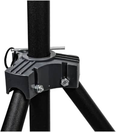 SUPORTE TRIPÉ PARA CAIXA ACÚSTICA ALTURA MÁXIMA 155CM, PESO ATÉ 80KG CXM PRETO