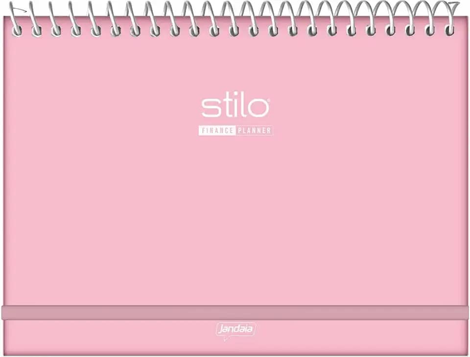 Planner Financeiro 104 Fls Stilo Rosa Jandaia