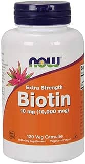 Biotina 10000mcg (120 Vcaps) Now Foods