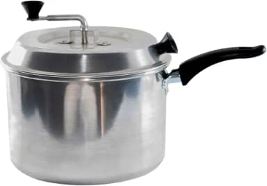 Panela Pipoqueira em Aluminio Nº 20 Pipoca Doce e Sal Panela para estourar milho de pipoca pipoqueira vintage.