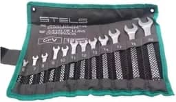 Stels Jogo De Chave Combinada Aço Cromo Vanadio 12 Peças (6 7 8