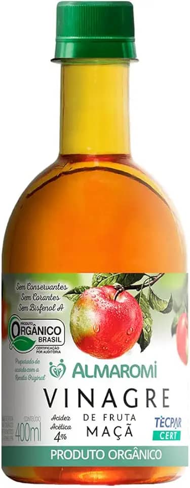 Vinagre de Maçã Orgânico Almaromi 400ml
