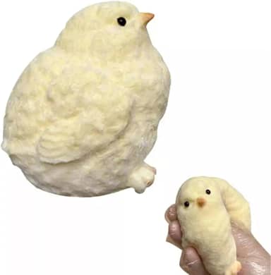 Pintinho Taba Squishy Mole Brinquedo Fidget Frango Antistres