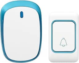 Campainha Sem Fio Residencial Bivolt Longo Alcance Comunicação com Idosos 36 Tipos Toques Leve Resistente Premium