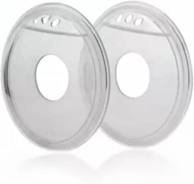 2 Coletores Concha Savemilk Mãos Livres - Silicone 100% Puro - Conforto, Alívio e segurança para amamentar Bebe