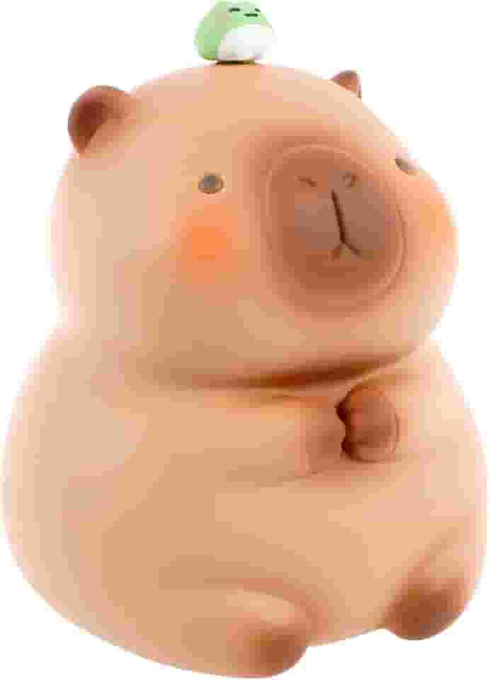 Cofrinho de capivara fofo cofrinho capivara cofrinho para meninos e meninas novidade cofrinho em forma de animal caixa de dinheiro inquebrável para guardar moedas cofrinho para crianças lembranças de