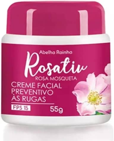 Rosativ Creme Preventivo A Rugas com FPS 15 com Óleo Rosa Mo