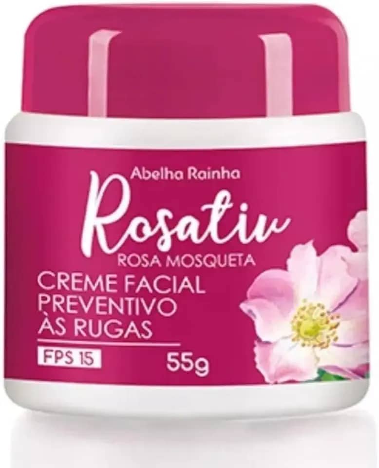 Rosativ Creme Preventivo A Rugas com FPS 15 com Óleo Rosa Mo