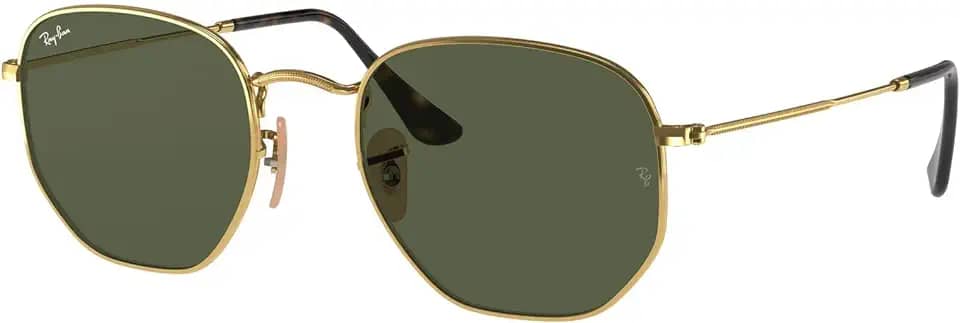 Óculos de Sol Ray-Ban Hexagonal 0RB3548NL 001 Tam 54