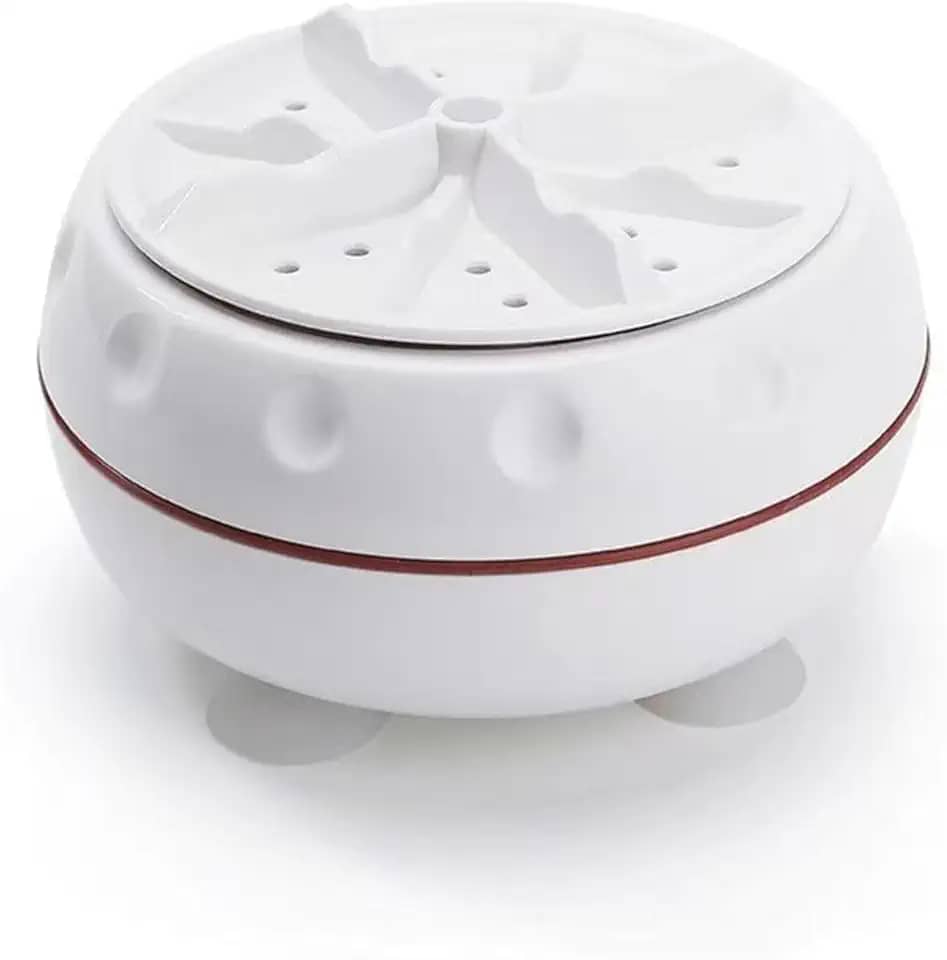 Mini máquina de lavar turbina usb, ferramenta pessoal, lavadora portátil para roupas íntimas, roupas de bebê, apartamento, sem interruptor grande