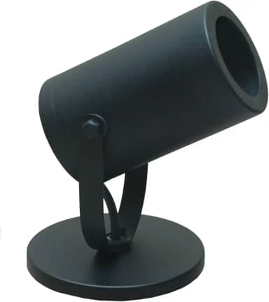 Spot Direcionável Cila Preto - Plafon Sobrepor para Lâmpada PAR20 ou Bulbo LED, para Ambientes Internos