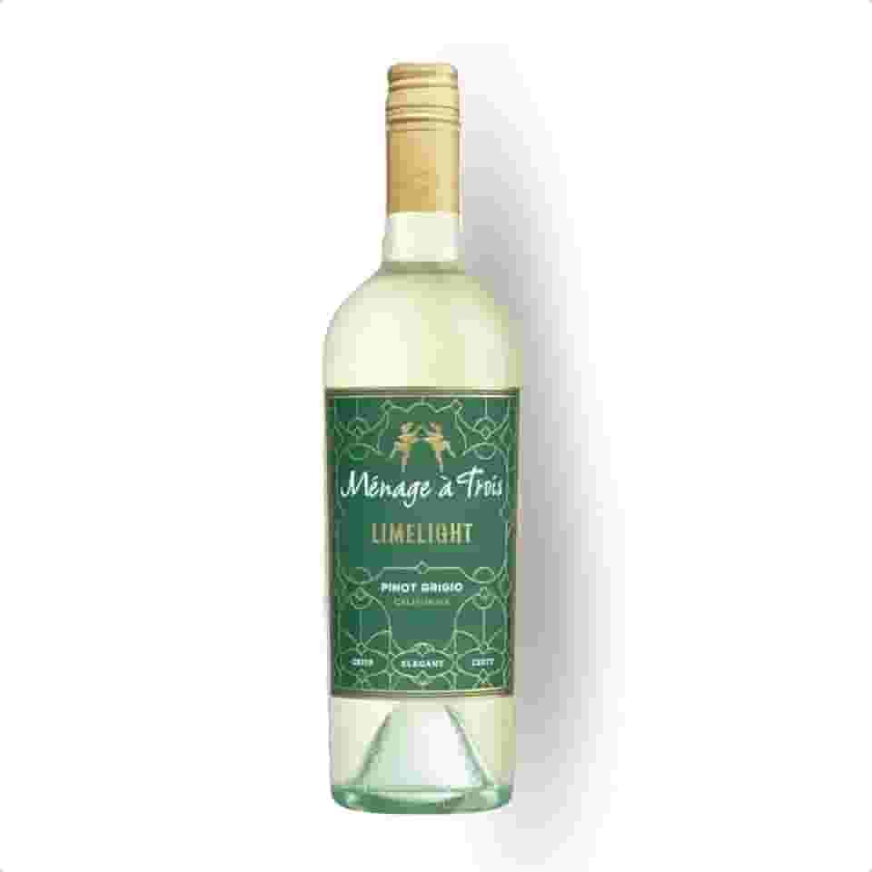 Vinho Branco Limelight Pinot Grigio Menage á Trois