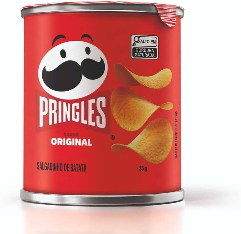 Salgadinho Batata Pringles Original 35g Lata Nano Snack
