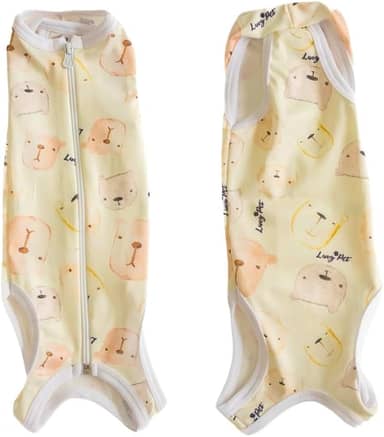 Roupa Gato Pós Cirúrgica Castração (Urso - Fêmea, 3)