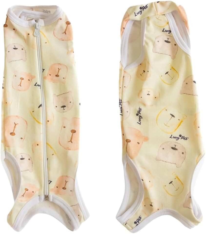 Roupa Gato Pós Cirúrgica Castração (Urso - Fêmea, 3)
