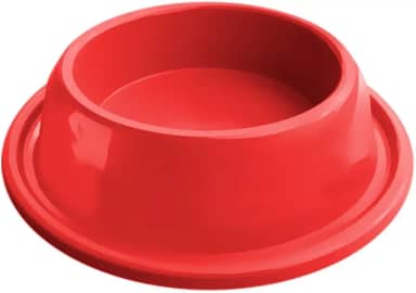 Furacão Pet Comedouro Plástico Gato Anti Fomriga 200Ml Vermelho Para Gatos