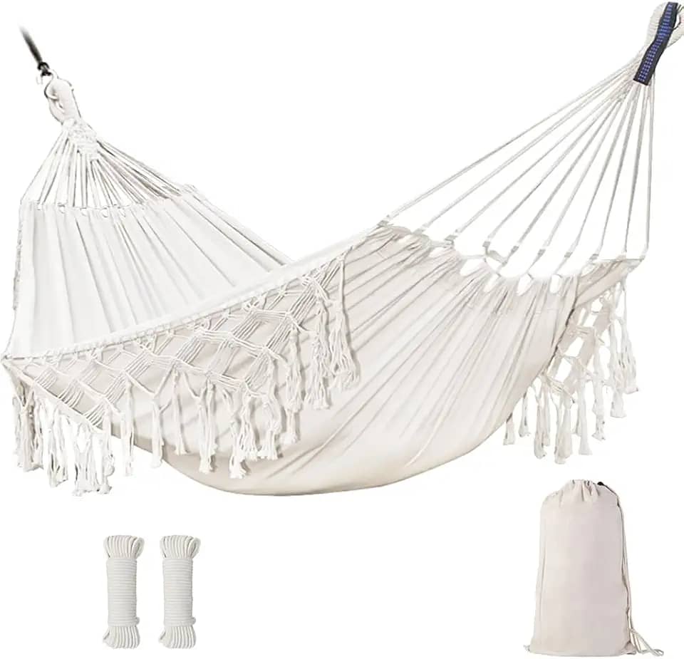 Rede de Descanso, Tecido Oxford Macio Rede de Dormir, Capacidade de Carga Elevada 300 KG, 150 * 200 CM