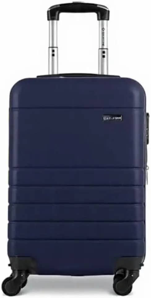Mala de Viagem Bordo com Rodas 360º Essencial 2 - Azul Marinho - Sestini