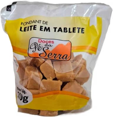 Saquinho de Doce de Leite de Minas Gerais Puro 200g