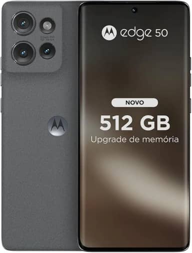 Smartphone Motorola Edge 50 5G - 512GB 24GB (12GB RAM+12GB Ram Boost) 50MP Sony Camera Moto AI Ultrarresistencia militar - Grey