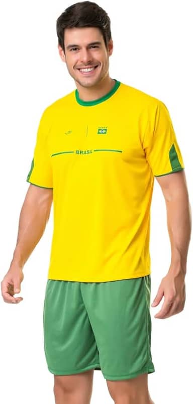 Camiseta Brasil Dry masculina Camisa copa do mundo torcedor Elite