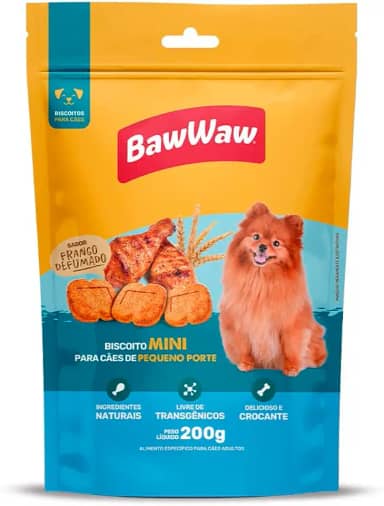 Biscoito Baw Waw para cães Mini 200g