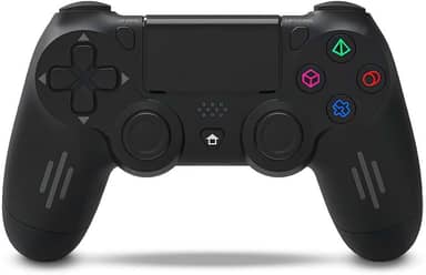 Controle Sem Fio para PS4 e PC, Bluetooth 5.0, Bateria 10000mAh, com Vibração e Alto-Falante, KP-GM018-2