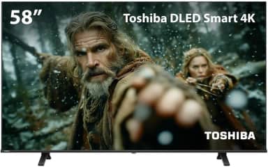 Smart TV DLED 58' 4K Toshiba 58C350NS VIDAA 3 HDMI 2 USB Wi-Fi