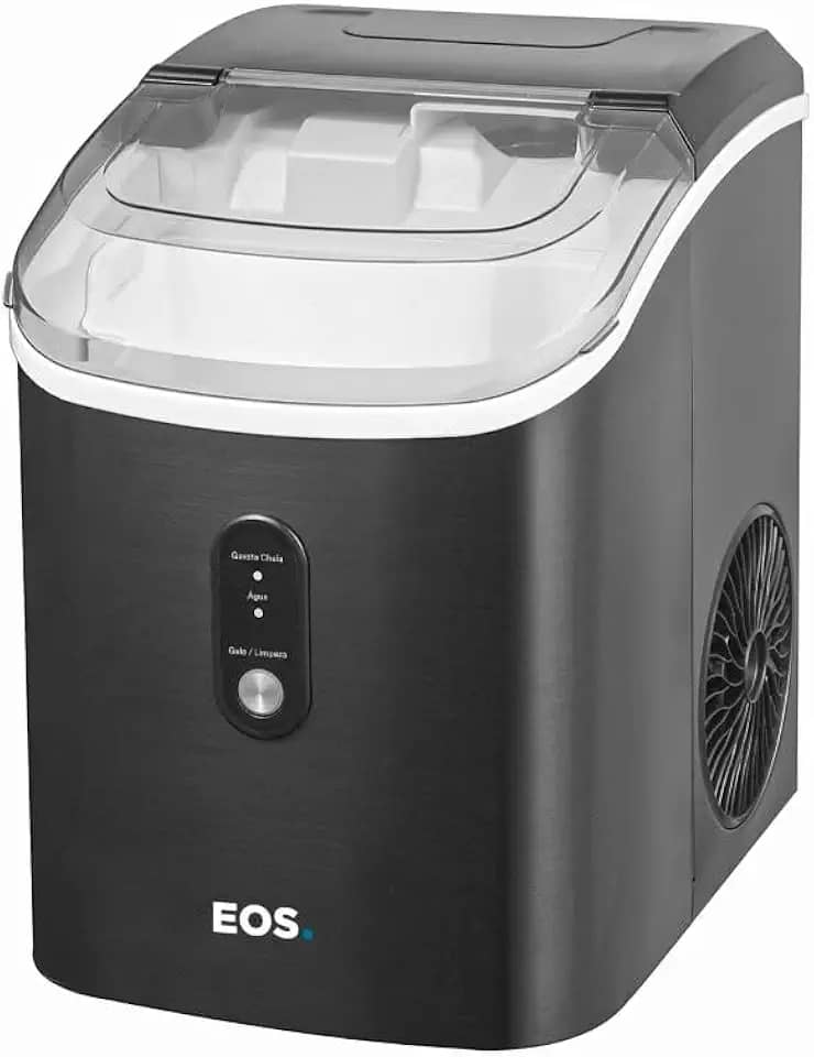 Máquina de Gelo EOS 15kg Nugget Ice Inox Titanium EMG05 110V